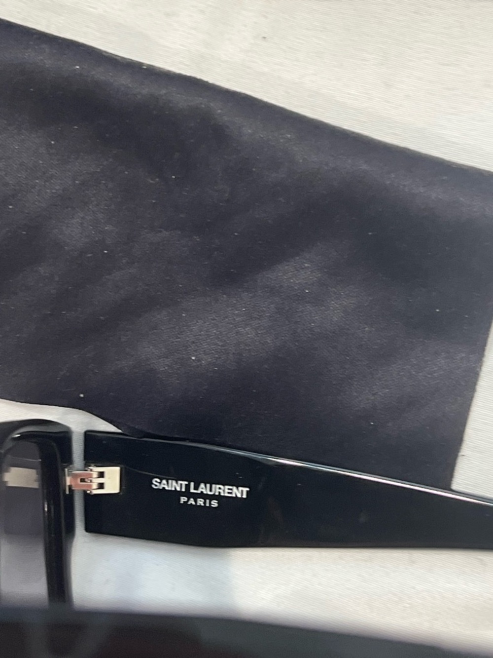 Saint Laurent Black Grey Sunglasses SLM9 - Picture 9 of 15